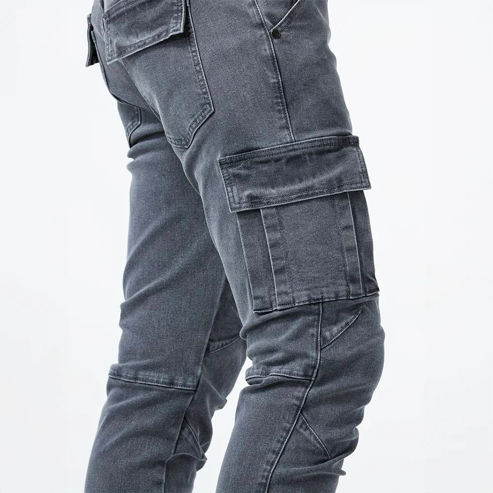 Axel™ – Stretch-Cargo-Jeans