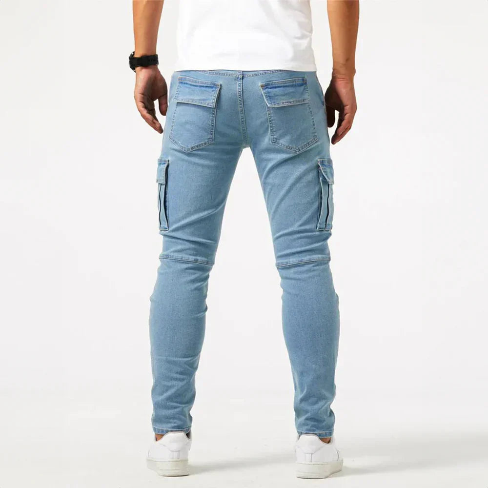 Axel™ – Stretch-Cargo-Jeans