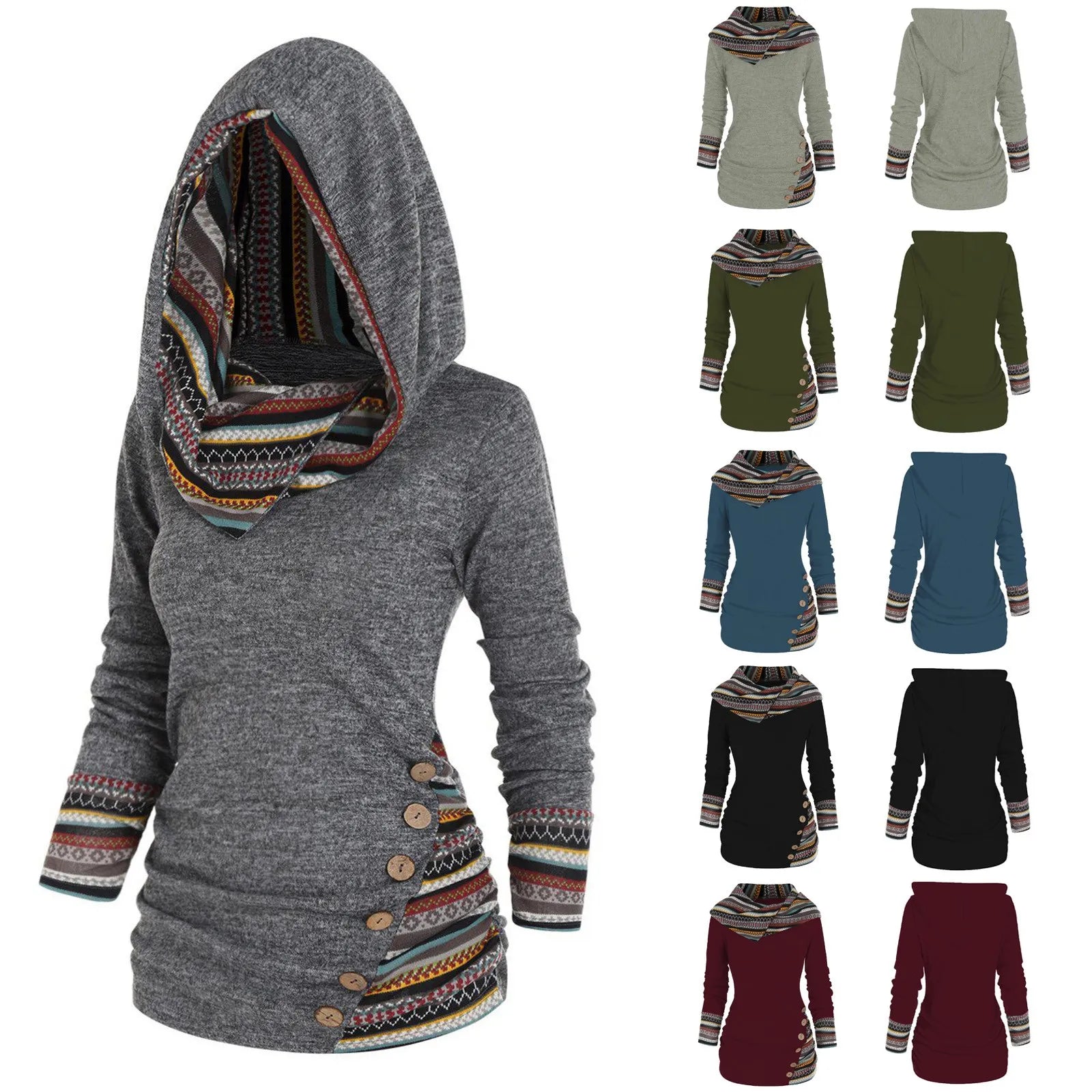 Anna™ | Casual Tribal Hoodie