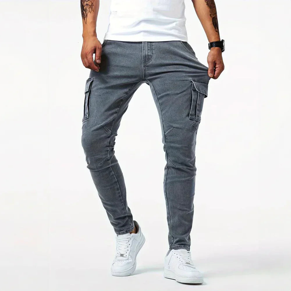 Axel™ – Stretch-Cargo-Jeans