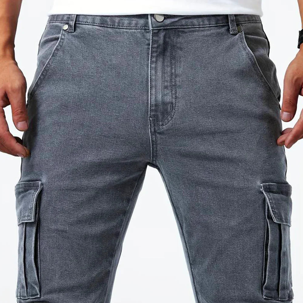 Axel™ – Stretch-Cargo-Jeans