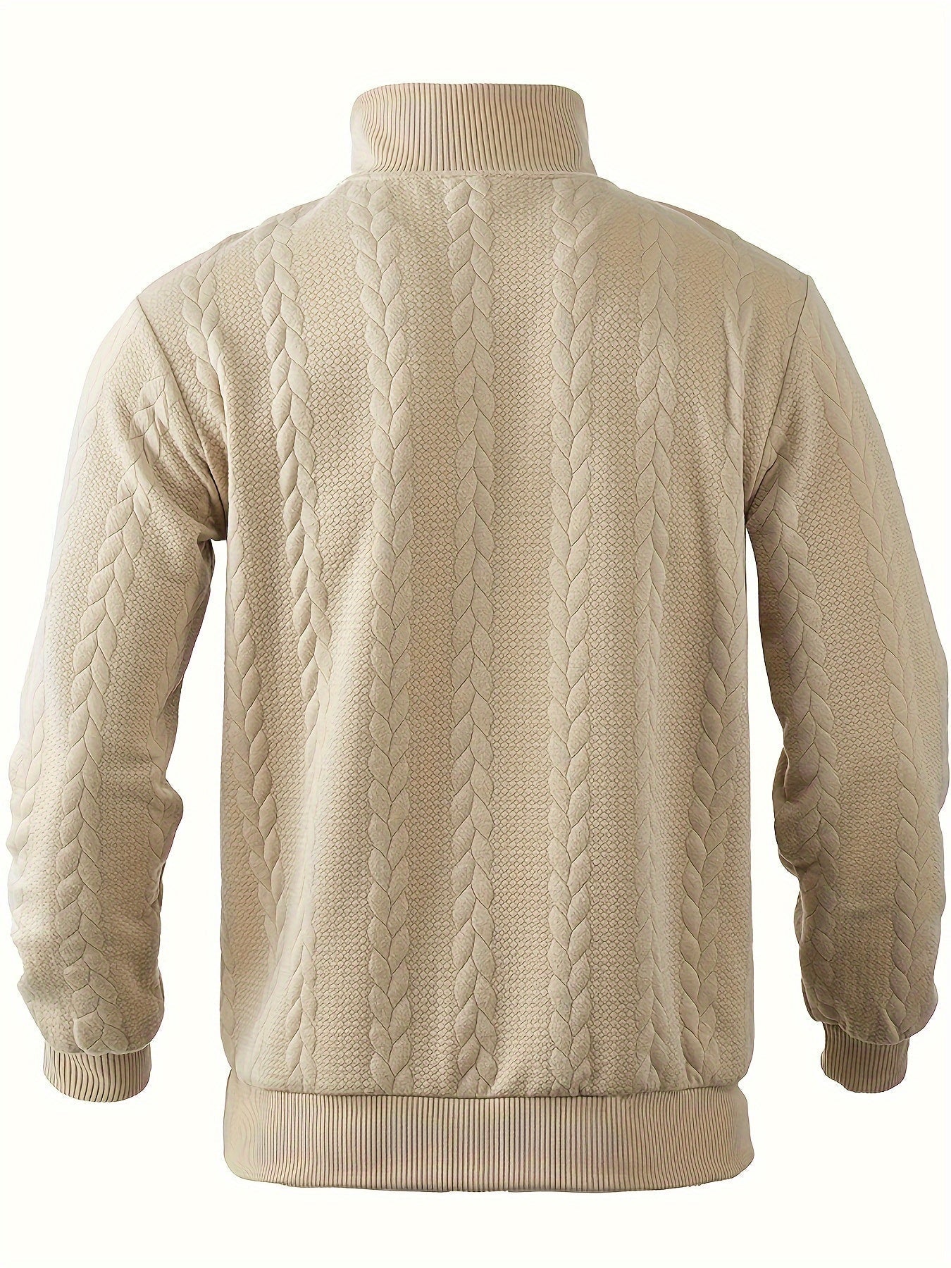 Alexander™ | Stickad cardigan med dragkedja